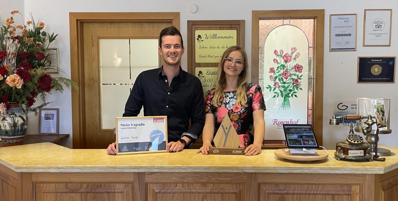 Gartenhotel Rosenhof Bei Kitzbuehel Oberndorf in Tirol Bagian luar foto