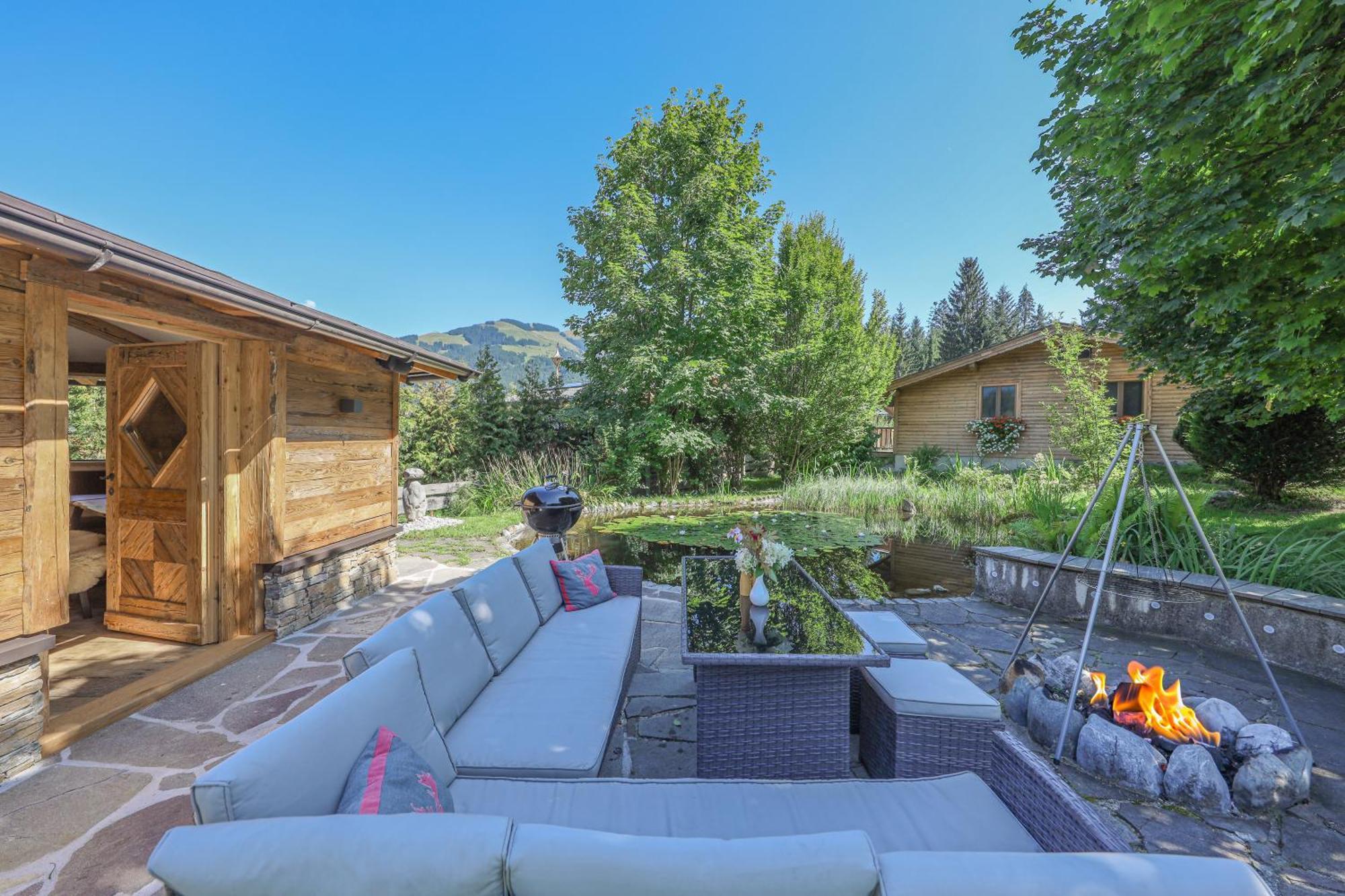Gartenhotel Rosenhof Bei Kitzbuehel Oberndorf in Tirol Bagian luar foto