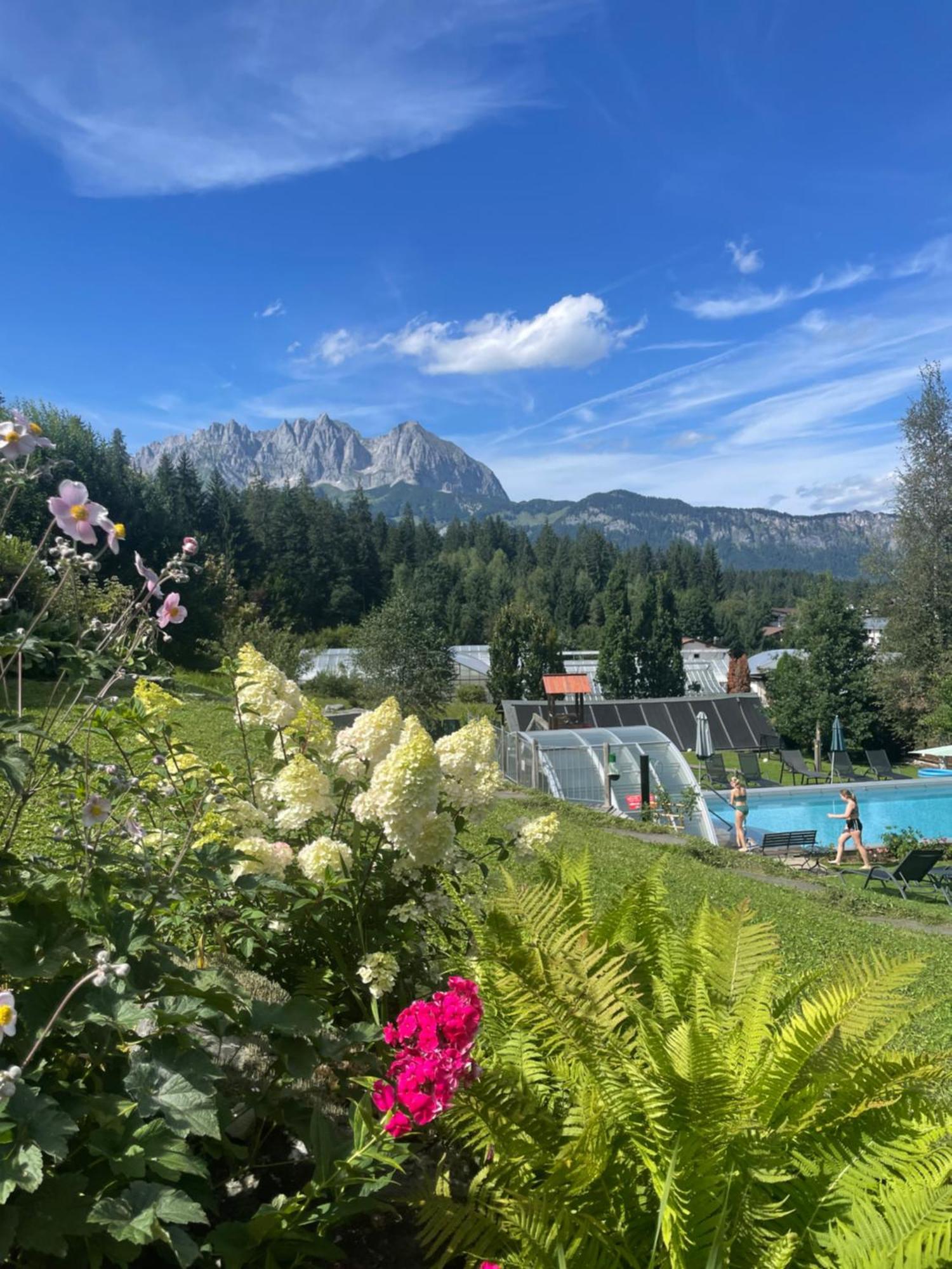 Gartenhotel Rosenhof Bei Kitzbuehel Oberndorf in Tirol Bagian luar foto